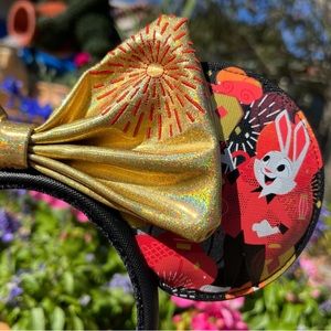 New Loungefly Minnie Ears Celebration of the Lunar New Year of the Rabbit!